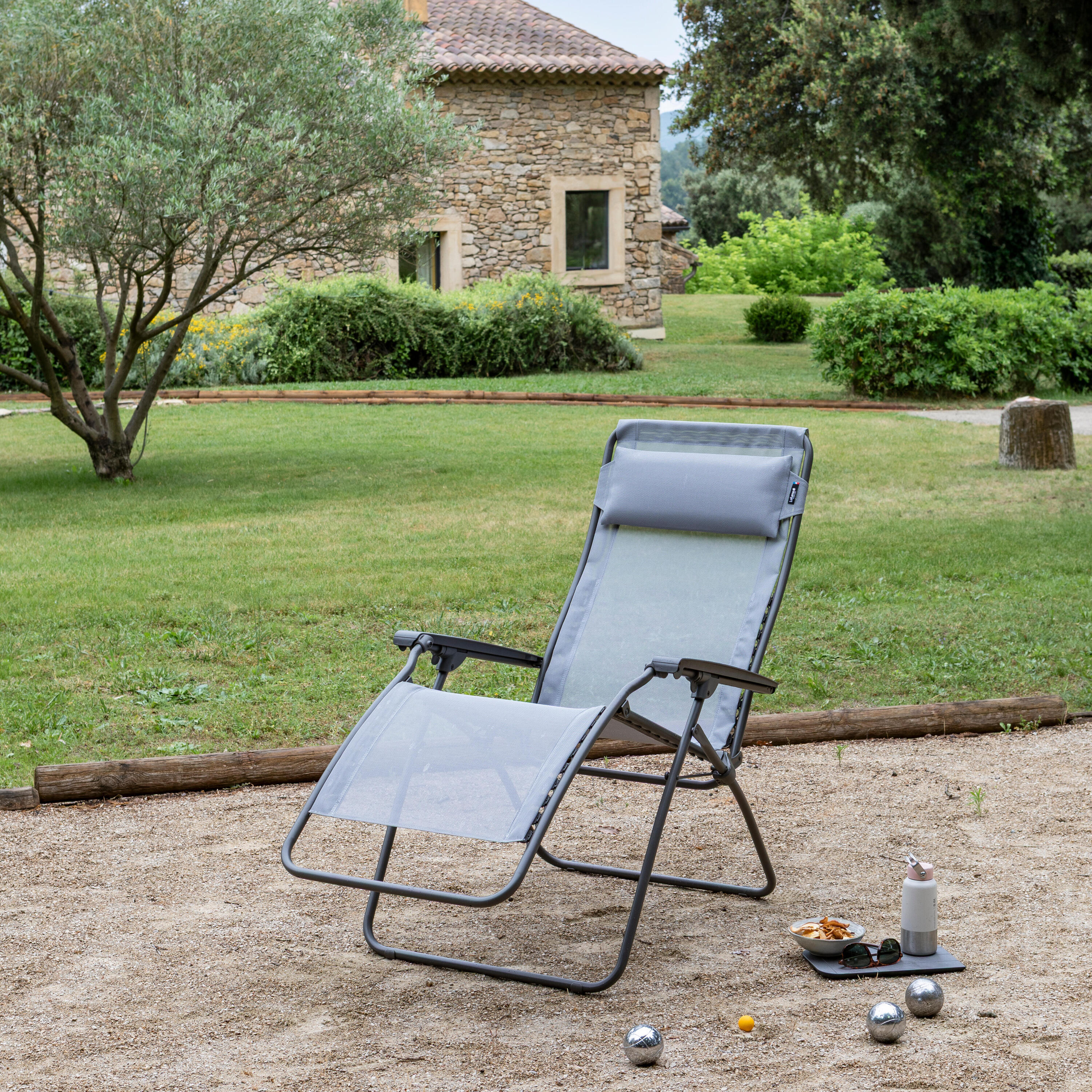 Seconde vie Fauteuil long de camping, Lafuma Relax Skyline 3/5