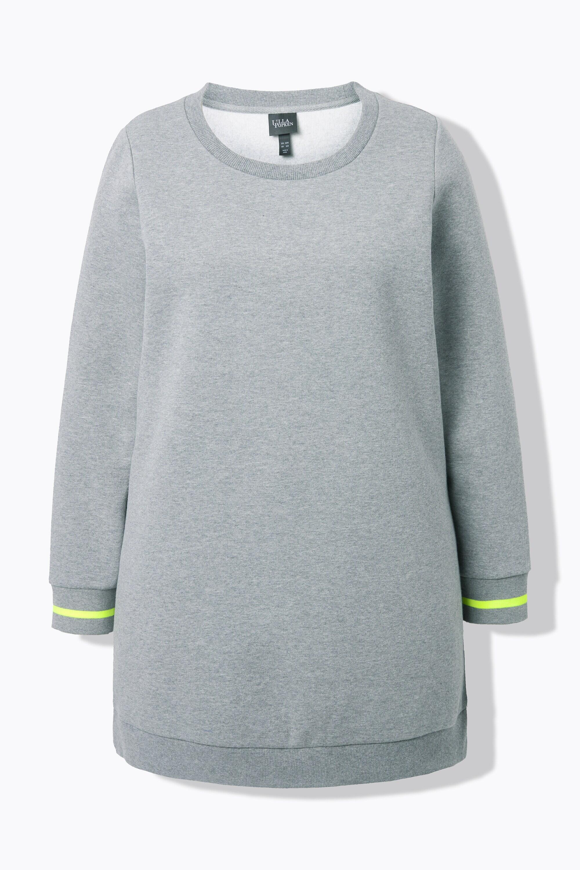 Femme Pull long à col rond et manches longues message imprimé 6/6