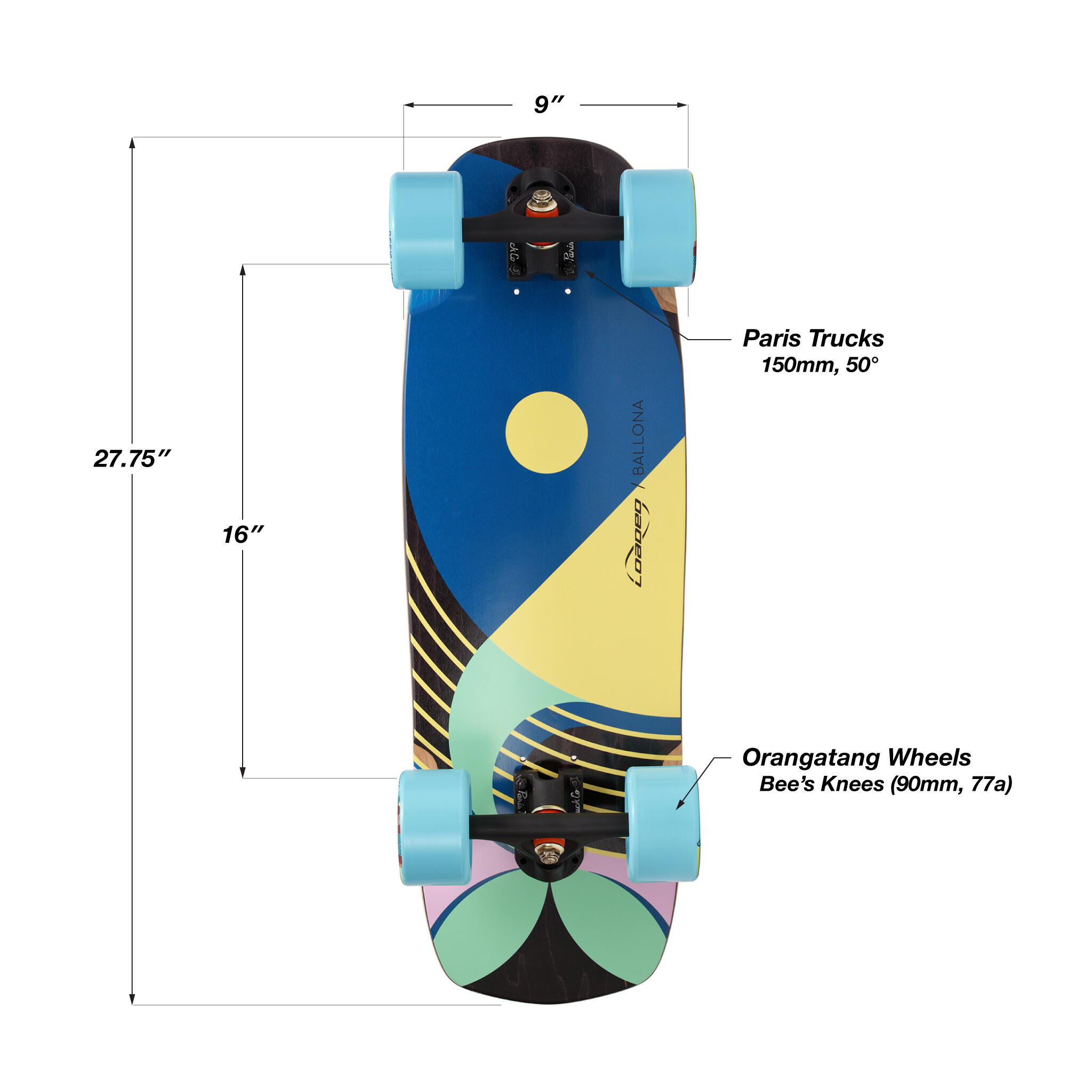 Cruiser Complet - Ballona Willy Rumble Bee - Loaded 2/4