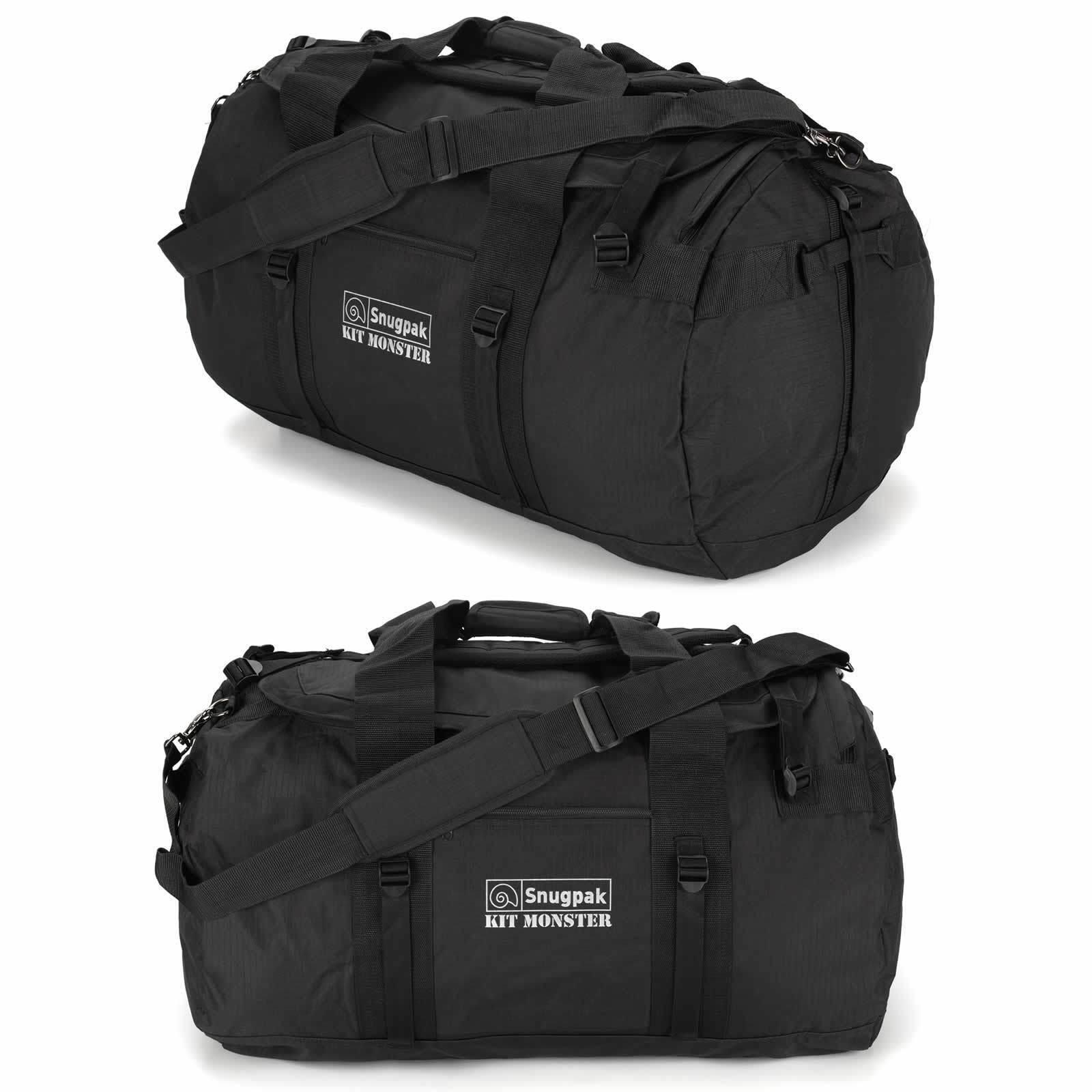 Snugpak Kitmonster 65L Duffel - Convertible Holdall with Rucksack