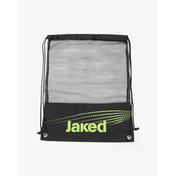 Sac de fitness synthétique noir et orange pour hommes et femmes