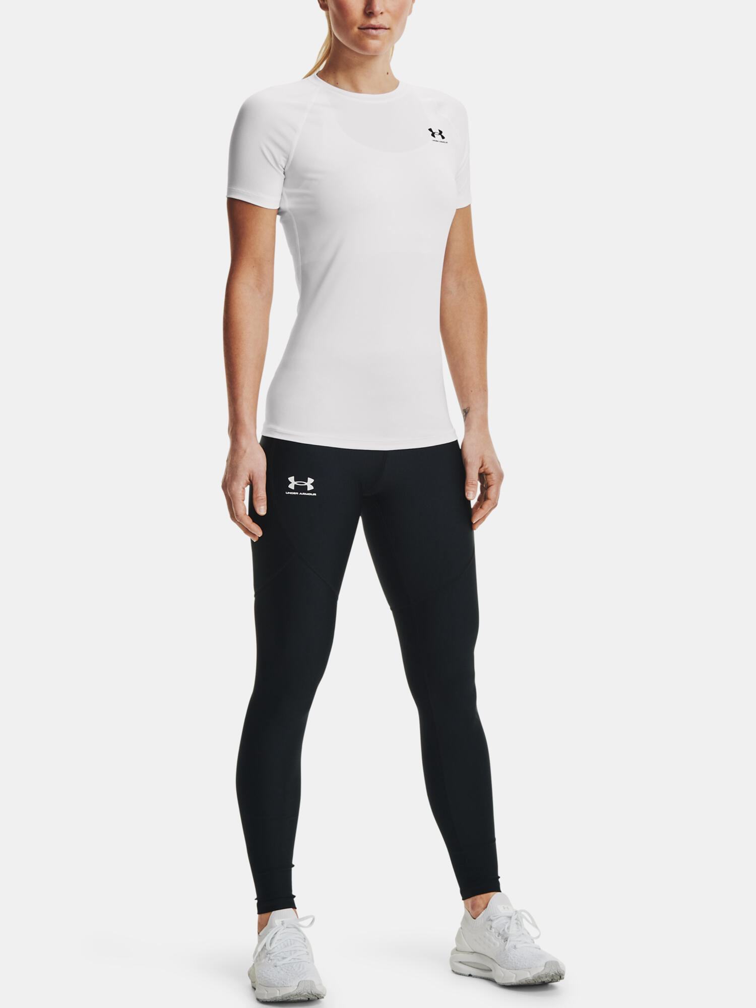 T-shirt d'entraînement femme HeatGear Compression Under Armour 6/6