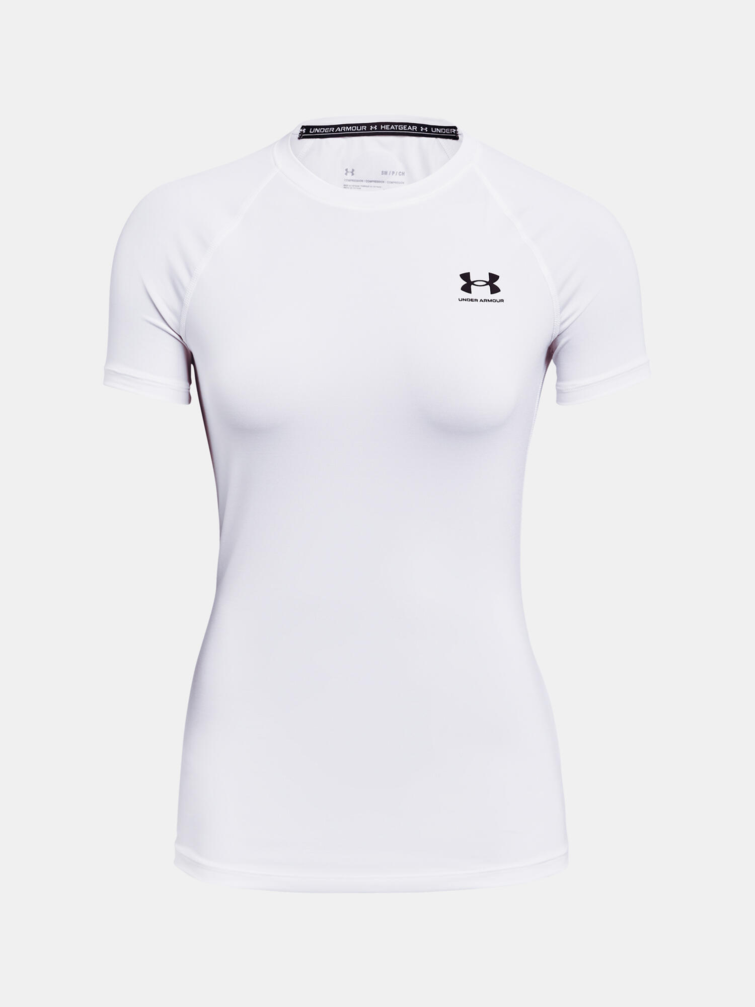 T-shirt d'entraînement femme HeatGear Compression Under Armour 3/6