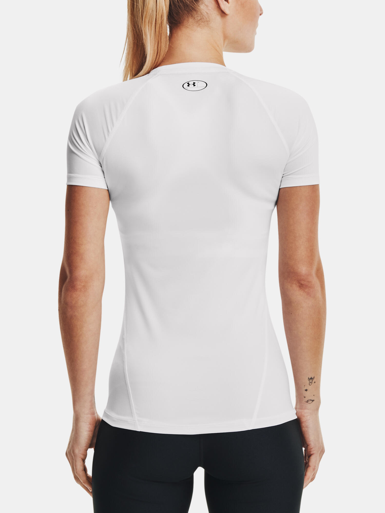 T-shirt d'entraînement femme HeatGear Compression Under Armour 2/6