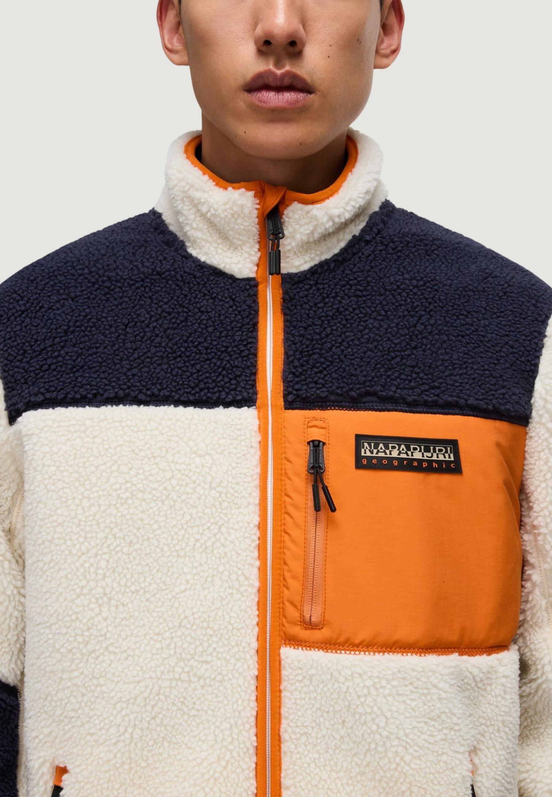 sweat-shirt YUPIK FZ 3 HOMME orange 2/4