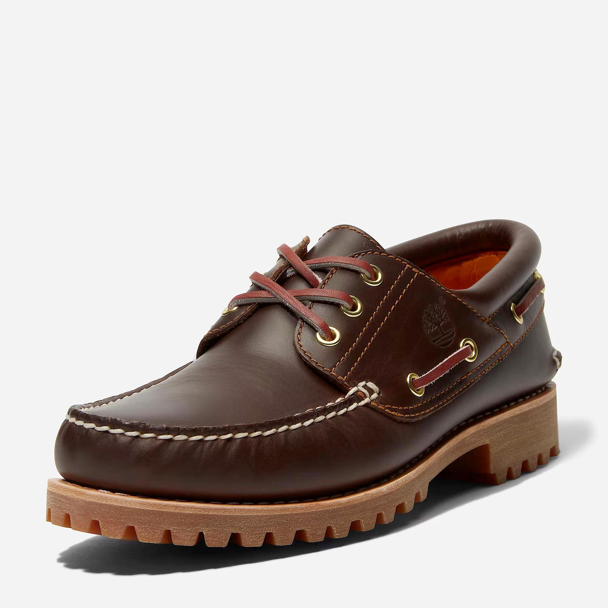Scarpe Elegante Authntic 3 Eye Lug Md Marrone Adulto 2/5