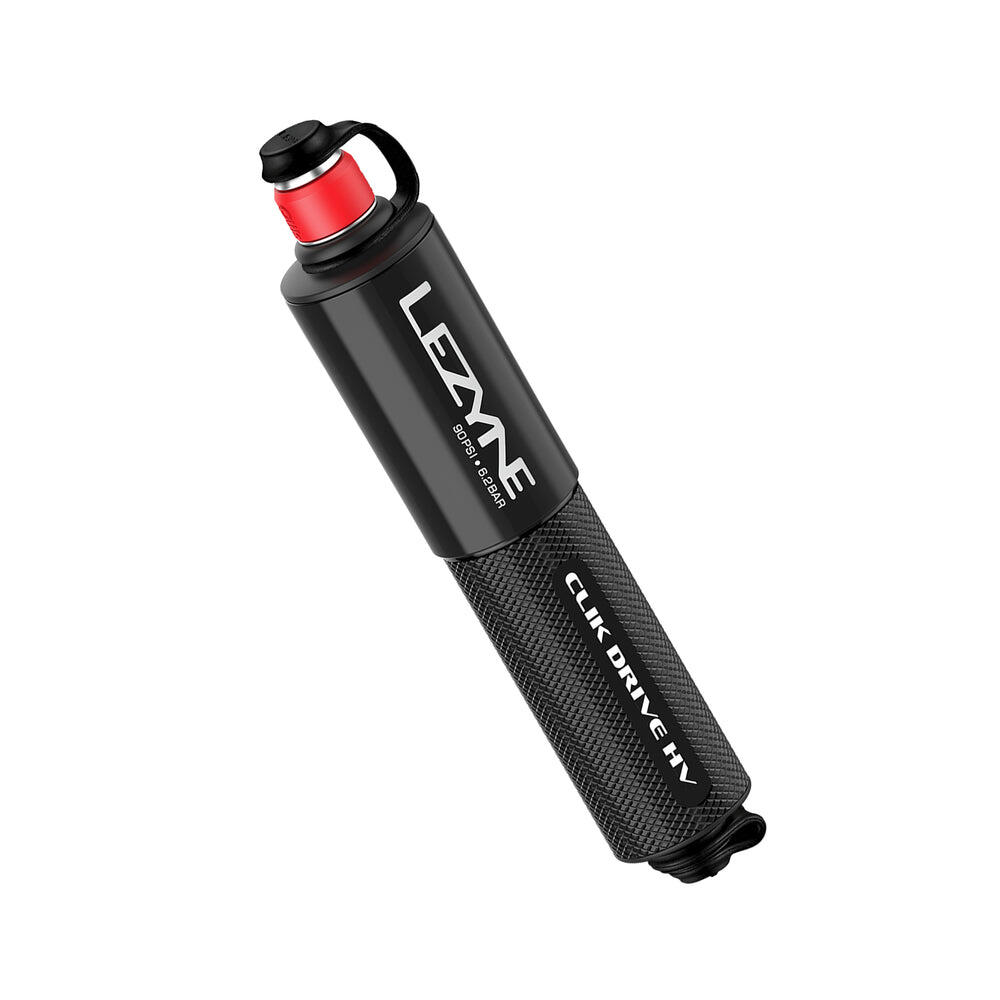 Lezyne HV Clik Drive Mini Pump 14 cm, negru
