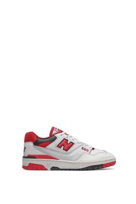 Scarpe uomo new balance 550 - bianco/rosso