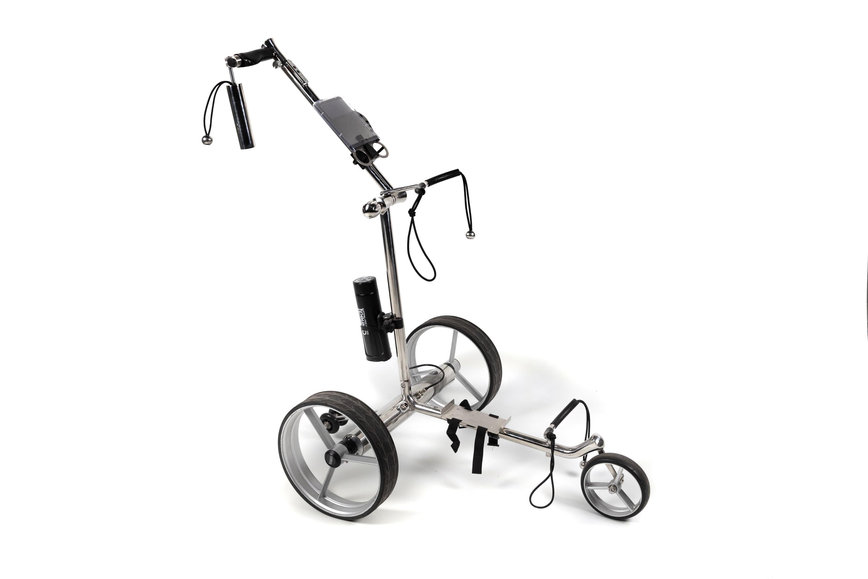 Golfted GT-FR Elektrische golftrolley roestvrij staal MET afstandsbediening 1/6