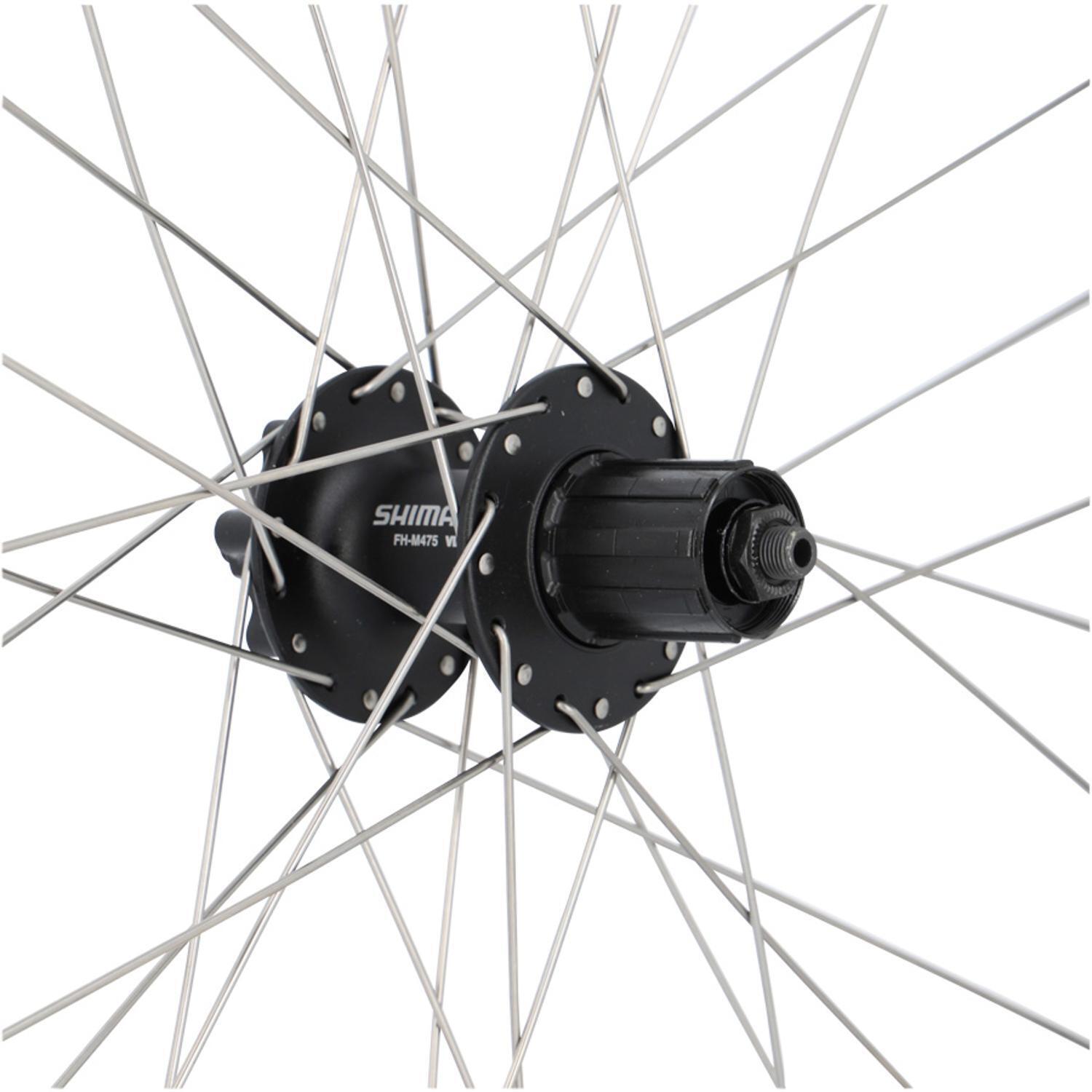 Roue arrière Velox K7 Mach1 Karg L Moy.shim Deore M475 2/3