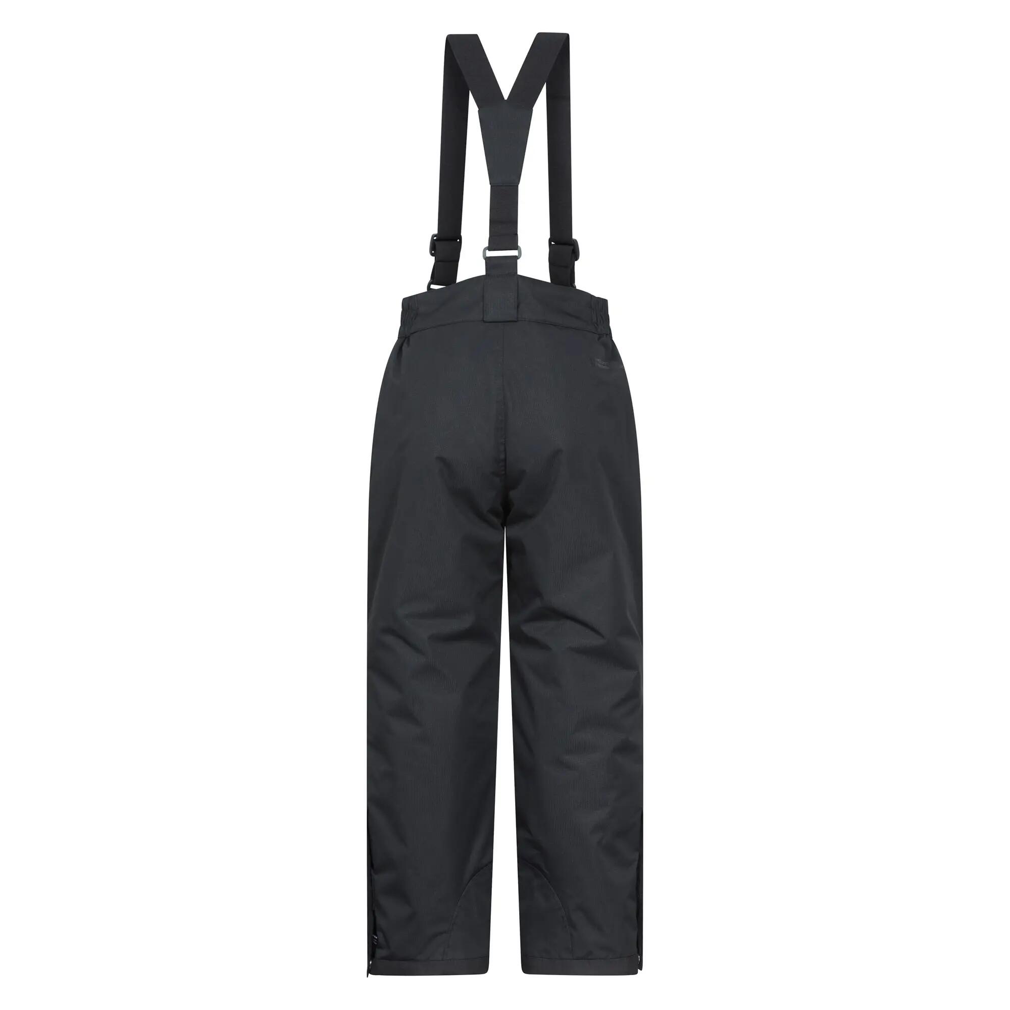 Pantalon de Ski Enfant Déperlant Genoux Renforcés Bretelles Amovibles, Raptor 3/7