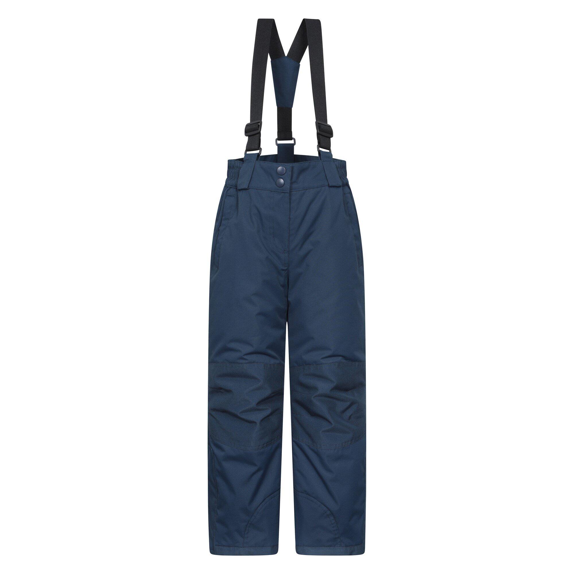 Mountain Warehouse - Mountain Warehouse Pantalon De Ski Enfant Honey - Chaud Et Résistant À La Neige - Pantalon De Ski - Bleu - Decathlon