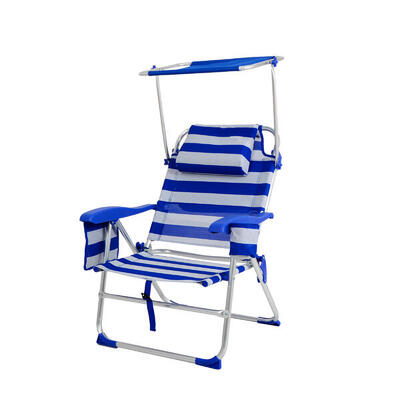 Silla de Aluminio 61x39x23/87 cm Tritón 2108 - CREVICOSTA. Marinera