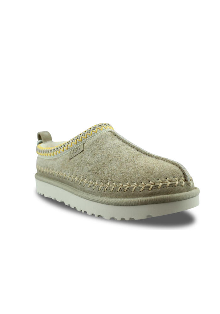 UGG Tasman Biarritz — Zuecos mujer Taupe, corte y forro en cuero 3/5