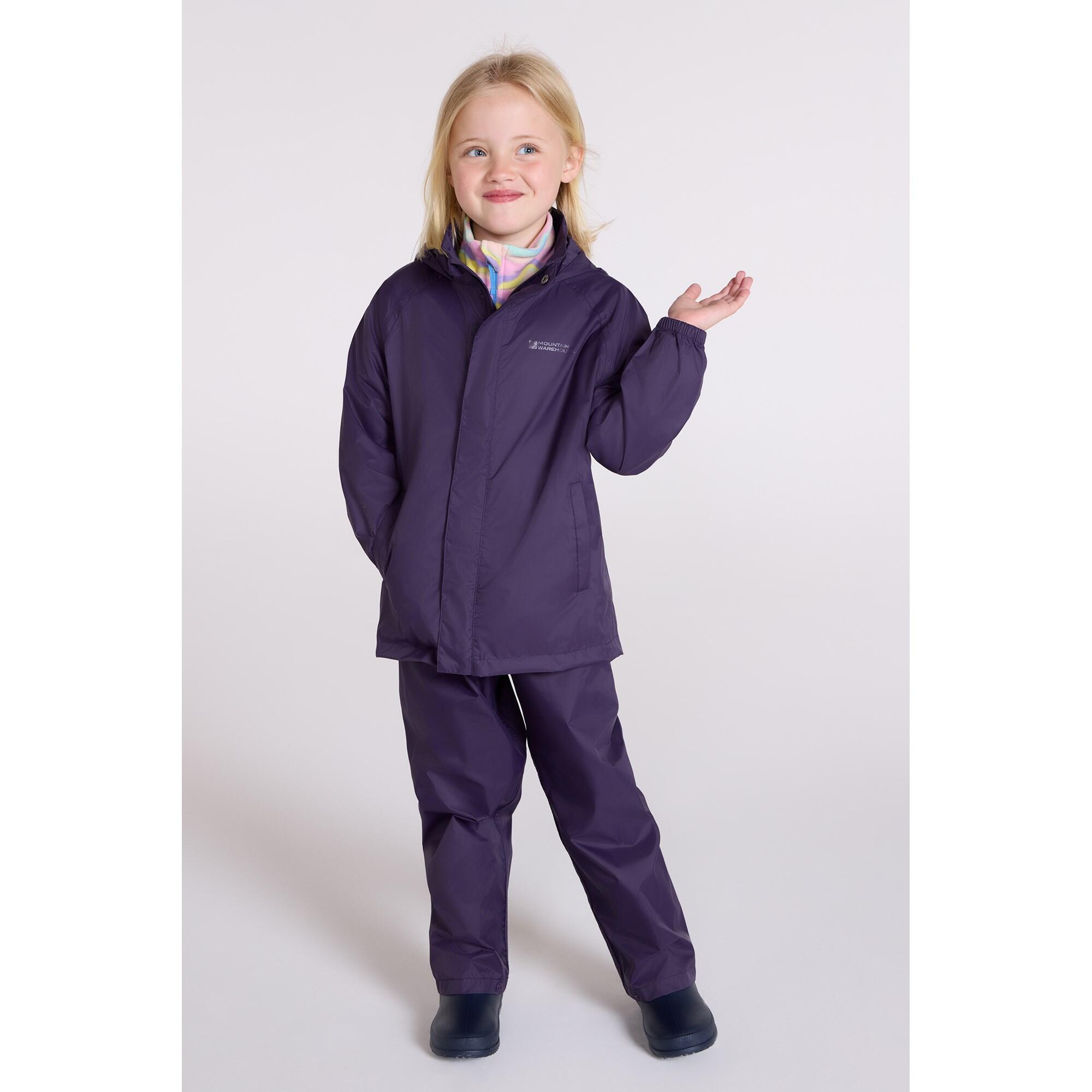 Mountain Warehouse Veste imperméable enfant Pakka - Légère et pliable 3/7