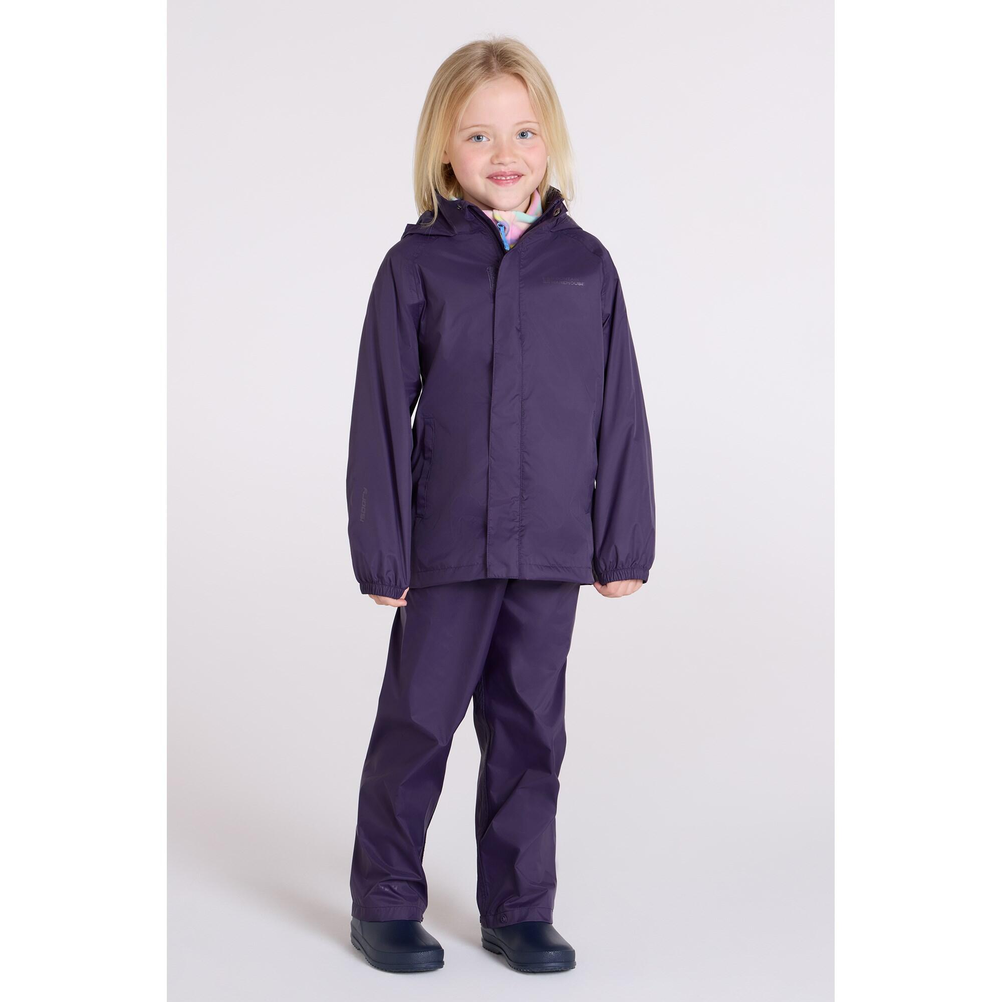 Mountain Warehouse Veste imperméable enfant Pakka - Légère et pliable 2/7