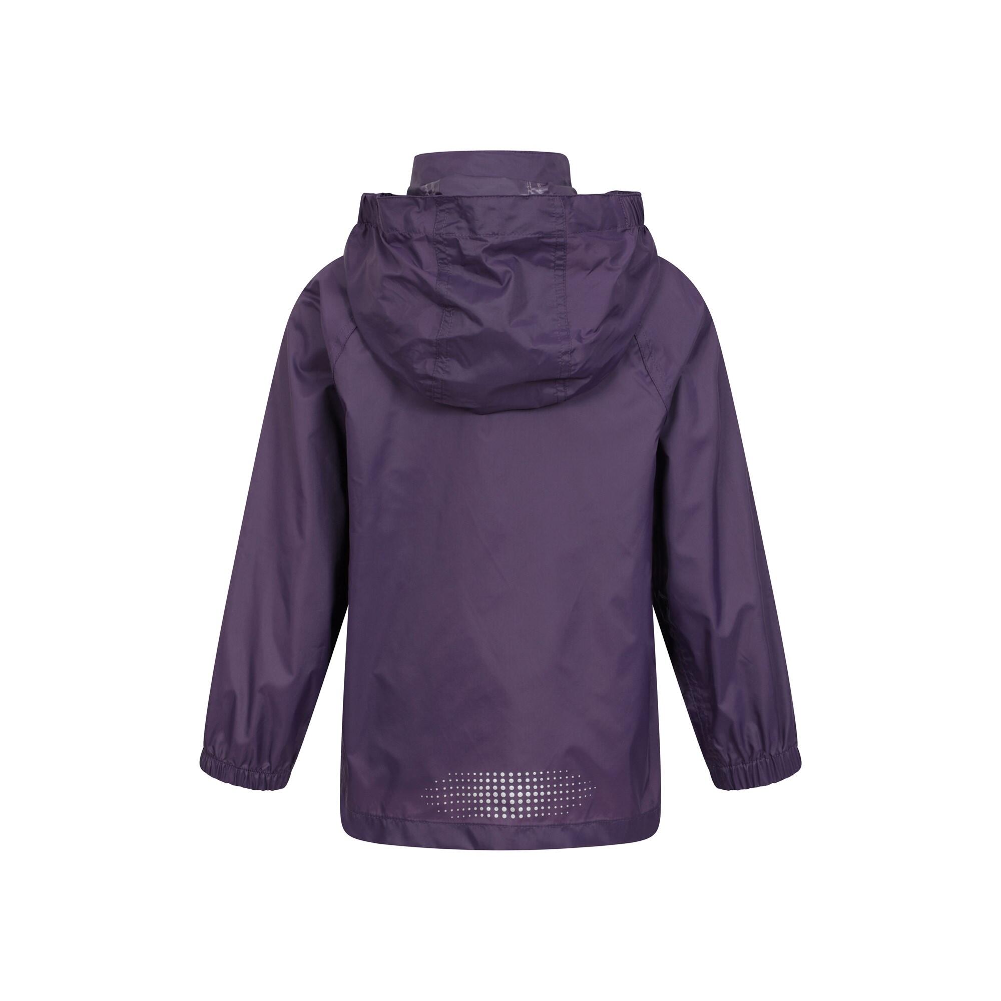 Mountain Warehouse Veste imperméable enfant Pakka - Légère et pliable 7/7