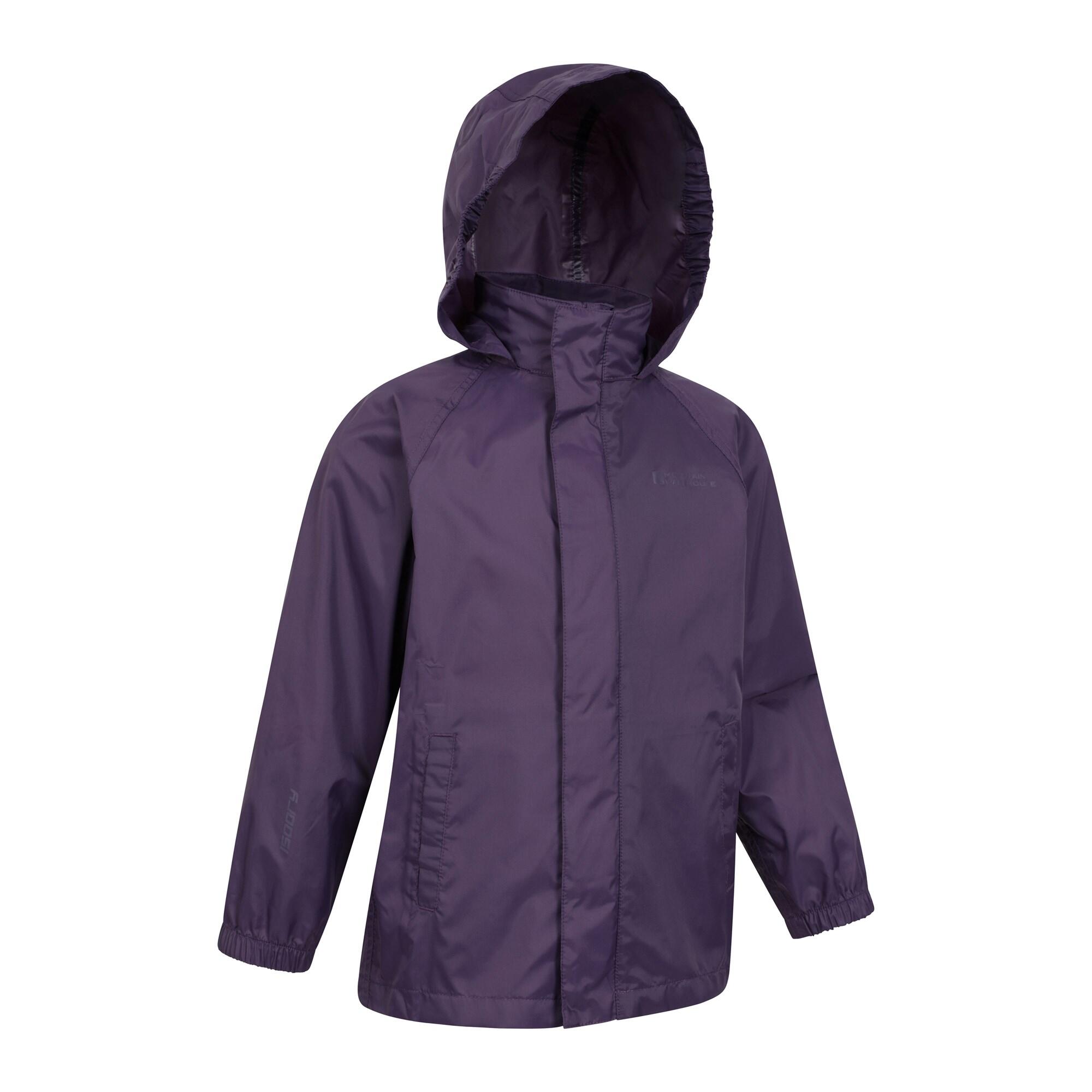 Mountain Warehouse Veste imperméable enfant Pakka - Légère et pliable 6/7