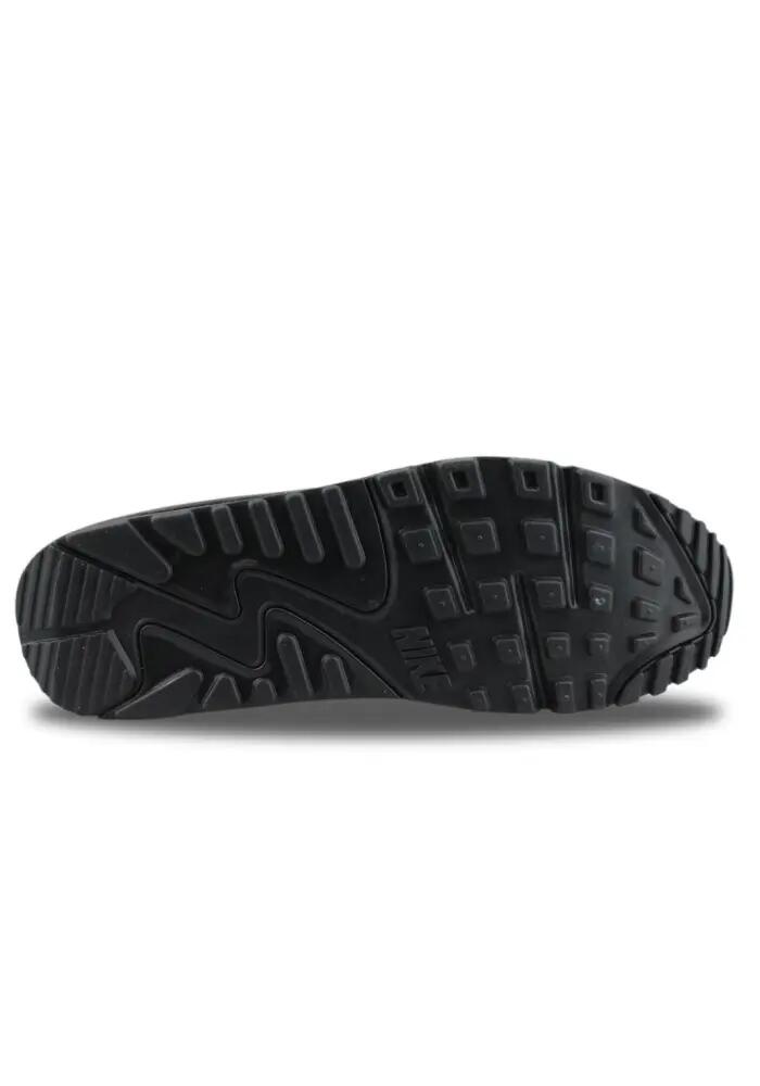 Nike Air Max 90 Leather Black Safety Orange 4/6