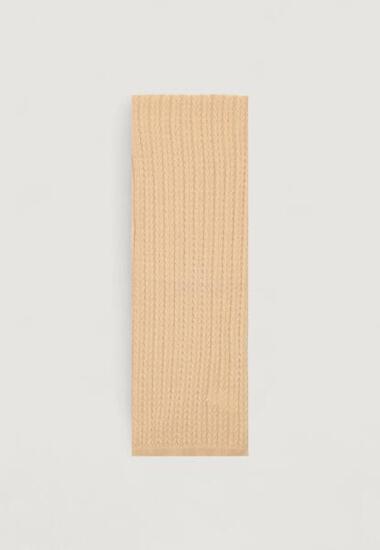 Sciarpe e guanti Donna ONLYASMIN KNIT SCARF CC Beige chiaro