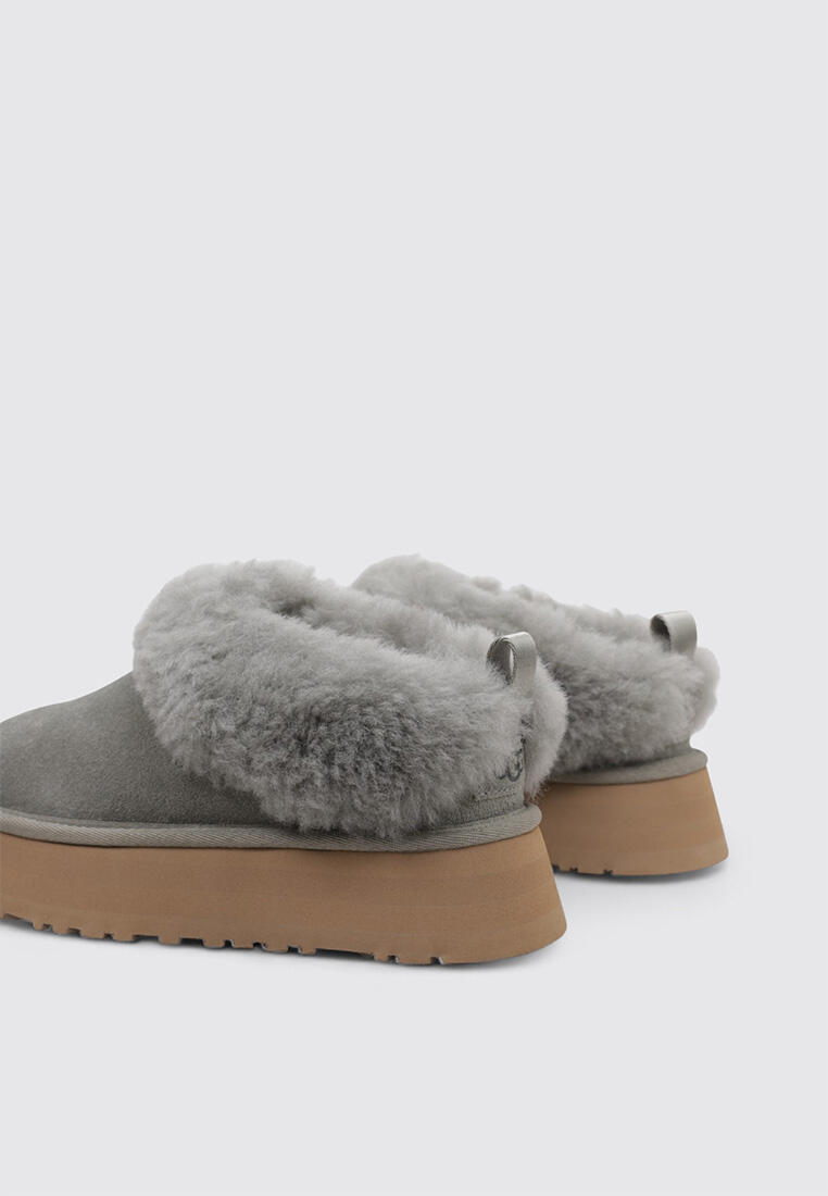 UGG Tazzelle Mujer - Botas bajas de cuero verde 4/5