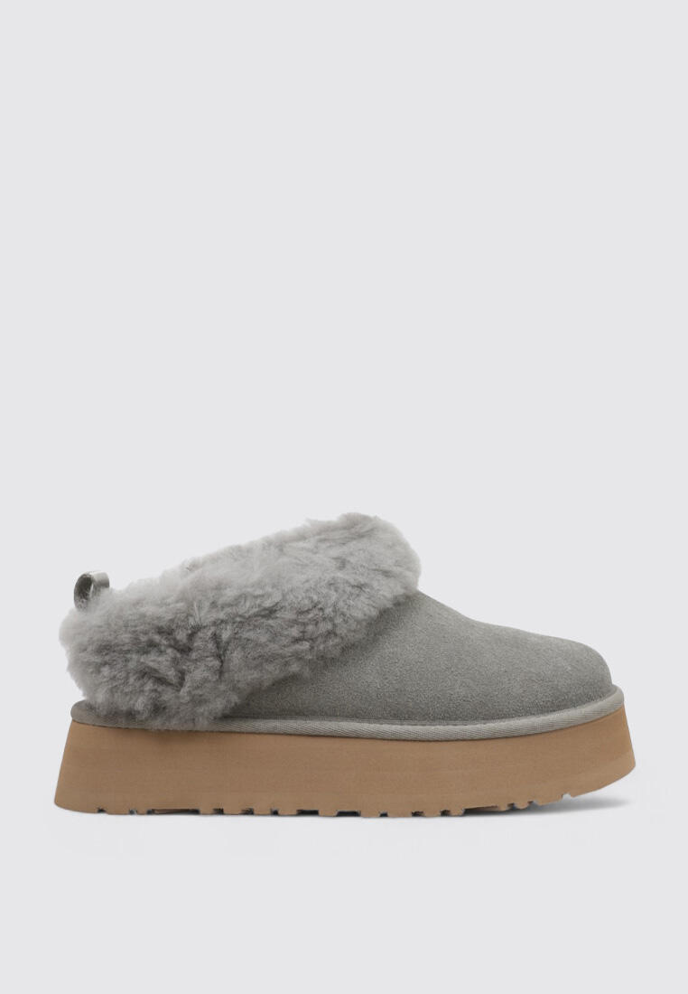 UGG Tazzelle Mujer - Botas bajas de cuero verde 1/5