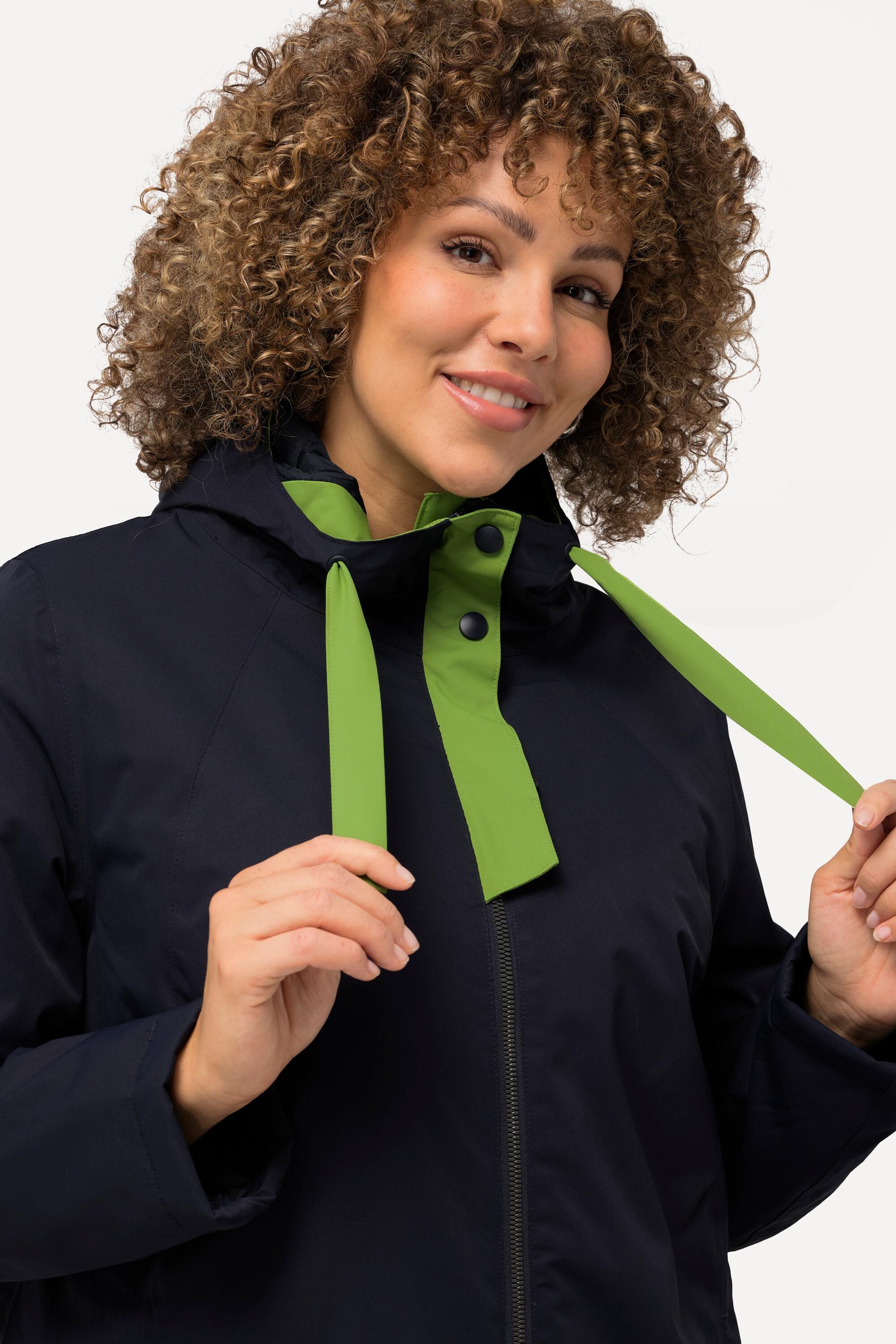 Damen HYPRAR Outdoorjacke wasserdicht 2-Wege-Zipper 3/6