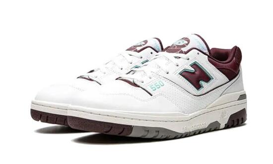 Sneakers para Hombre New balance 550 Granate