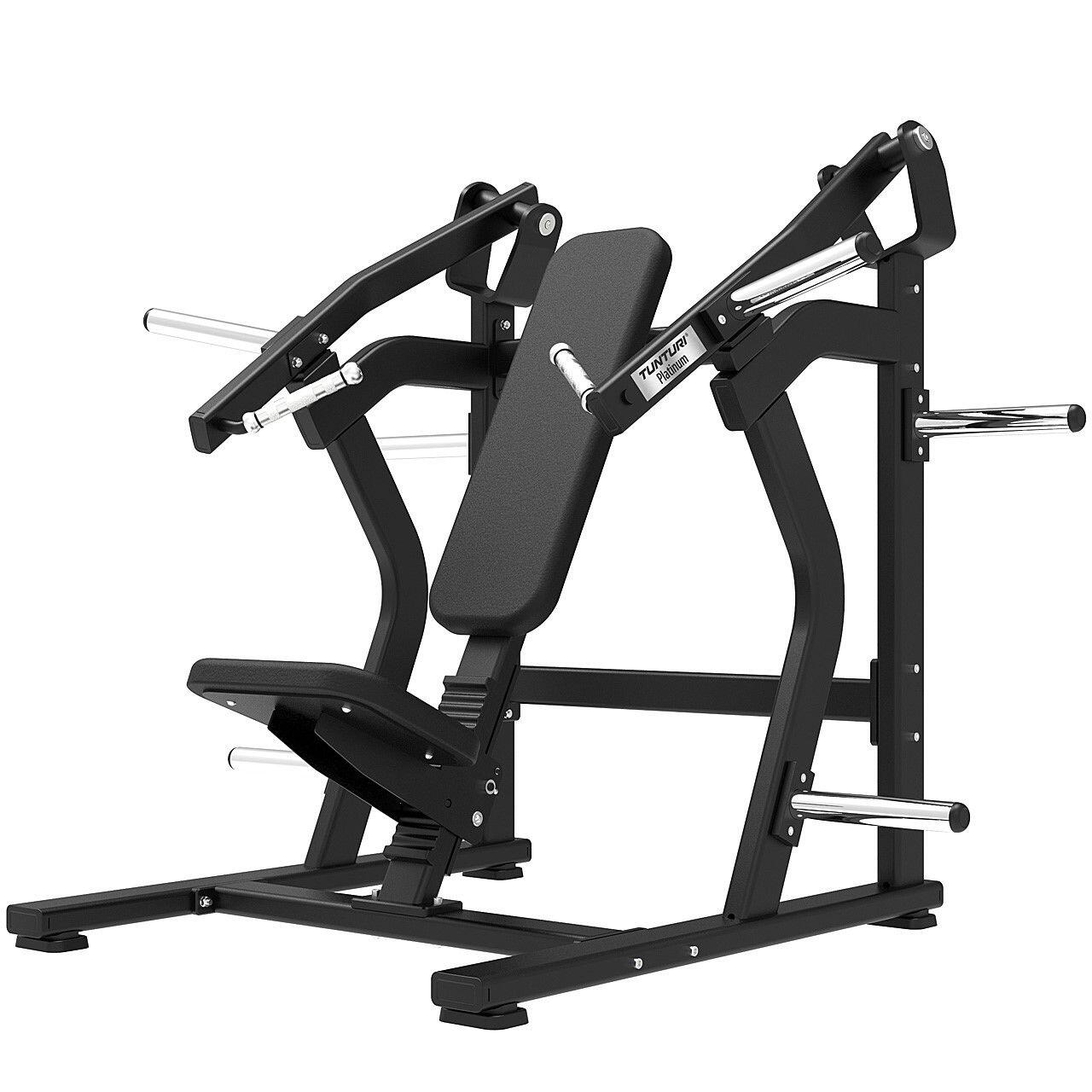 TUNTURI Tunturi Platinum Plate Loaded Incline Chest Press Macchina per distensioni su pa
