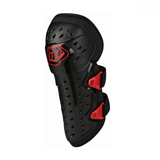 Genouillere/protege tibia TROY LEE Rogue Black 1/2