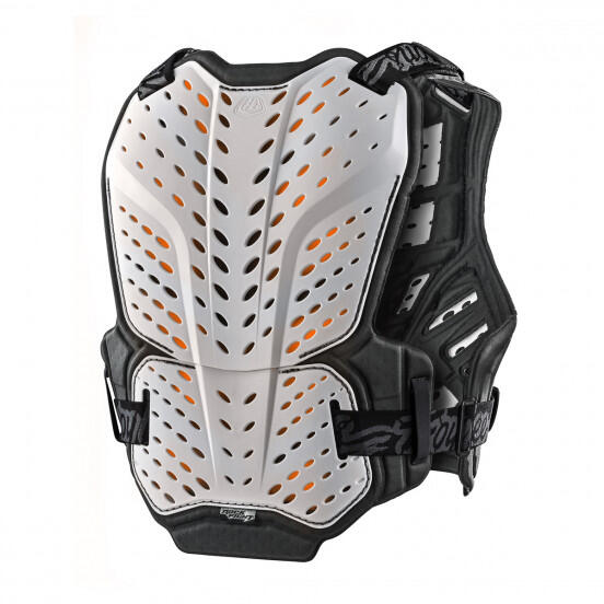 Troy Lee Designs Rockfight CE borstplaat Wit 2/2