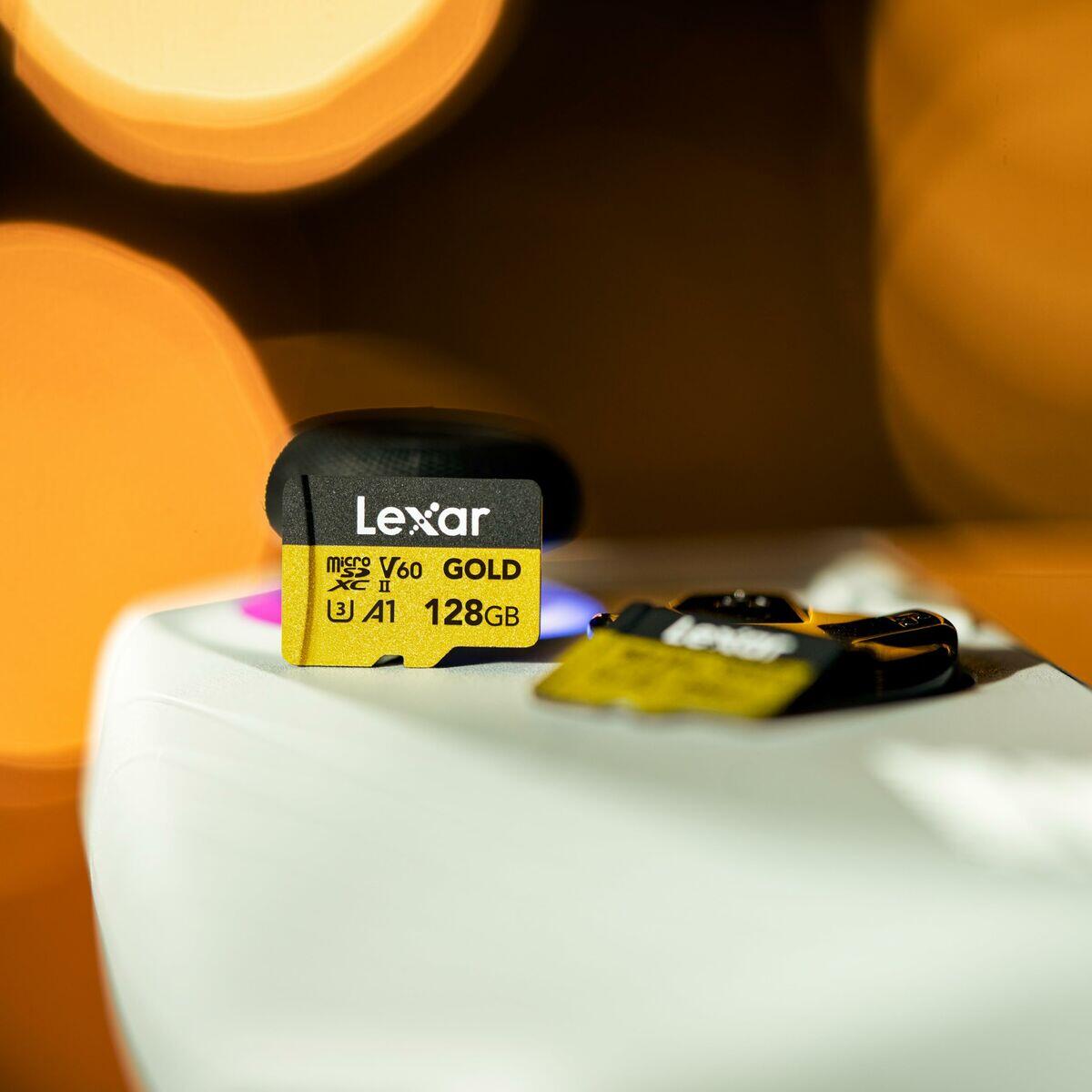 SD Speicherkarte LEXAR LMSGOLD128G-BNNNG 128 GB 3/5