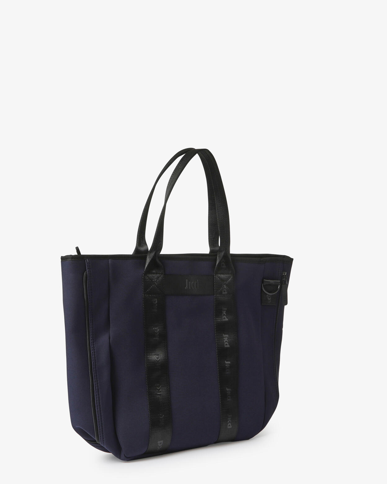 Marineblauwe synthetische fitnesstas voor heren en dames 2/4