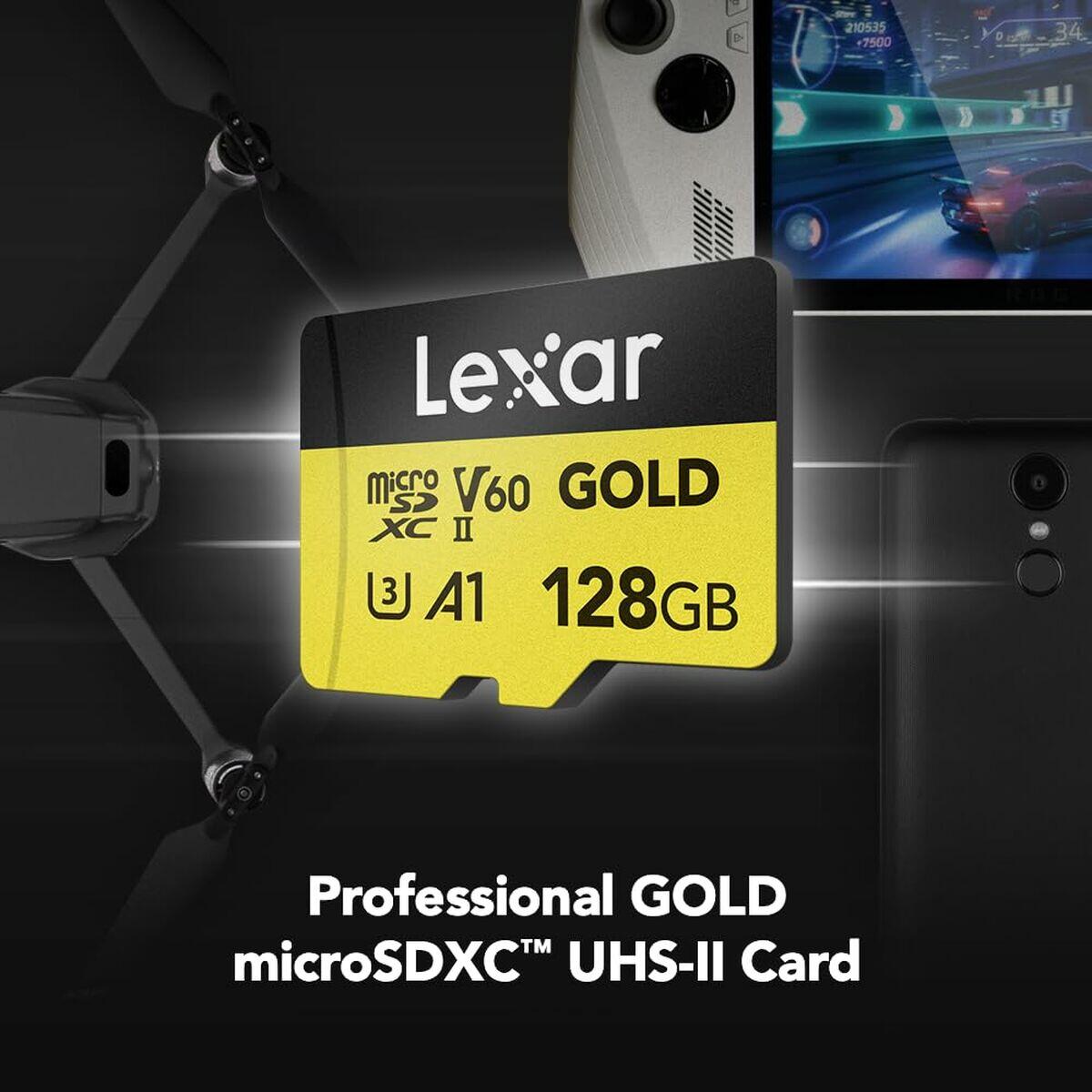 SD Speicherkarte LEXAR LMSGOLD128G-BNNNG 128 GB 4/5