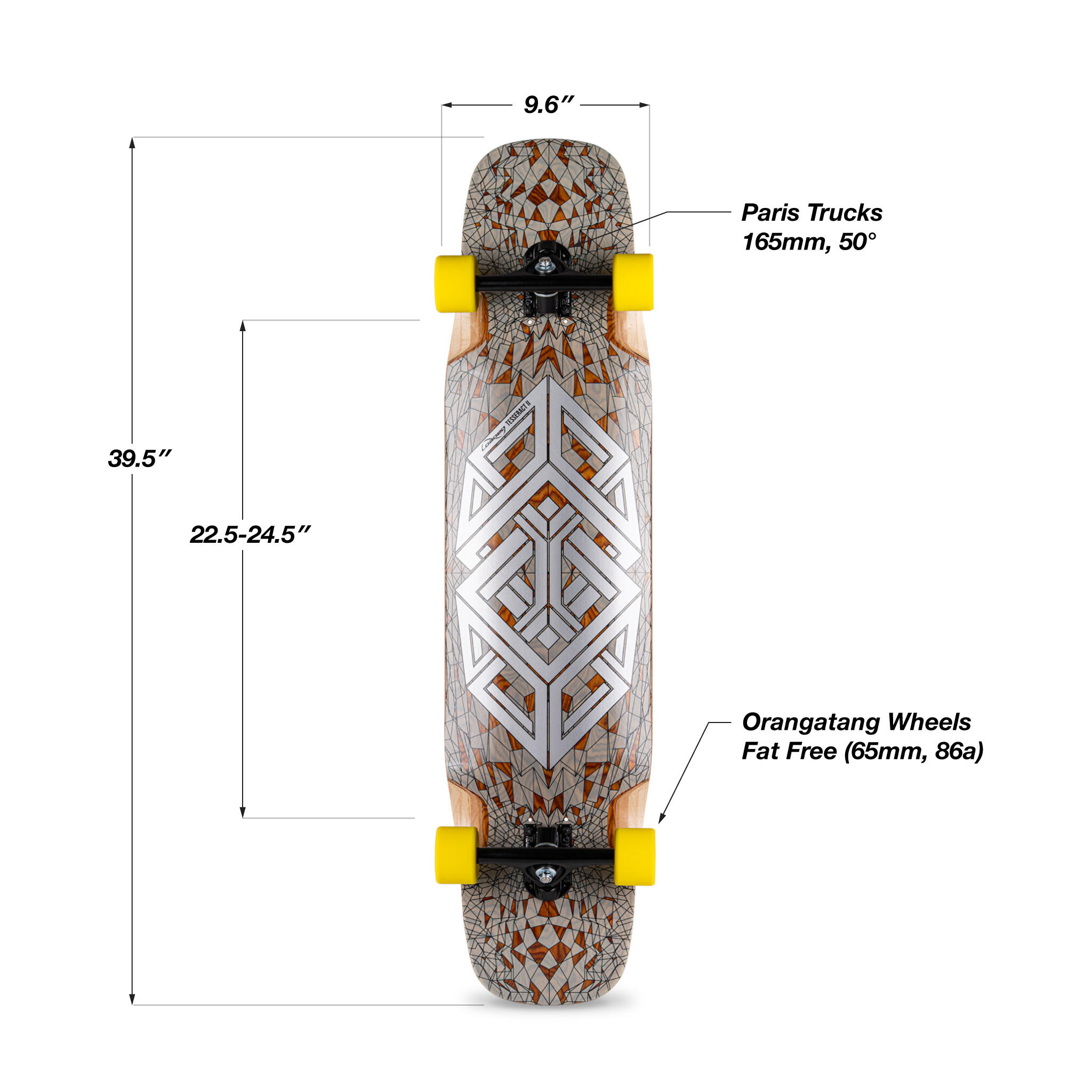 Longboard Complet - Tesseract II (Chroma) - Loaded 2/4