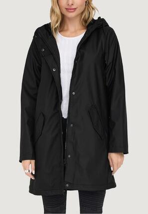 blouson ONLSALLY RAINCOAT OTW NOOS FEMME noir