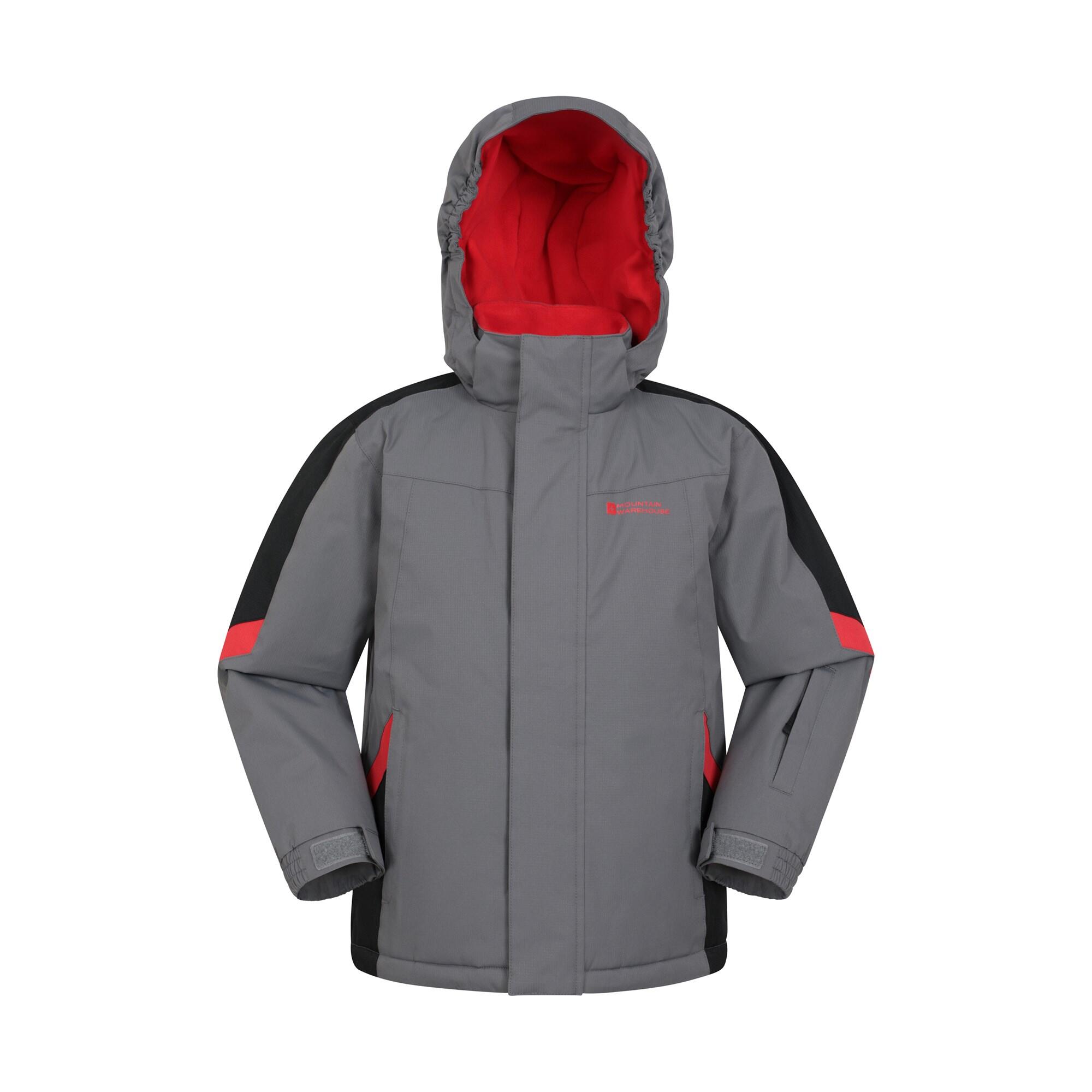 Mountain Warehouse - Mountain Warehouse Veste De Ski Enfant Raptor - Imperméable Et Chaude - Veste - Gris - Decathlon