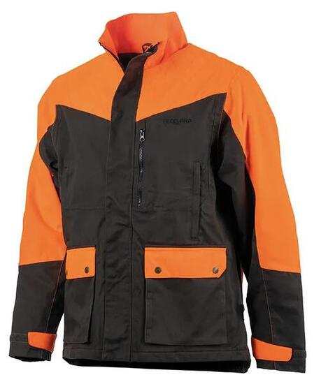 Veste De Chasse Chaude Polaire Treeland Orange