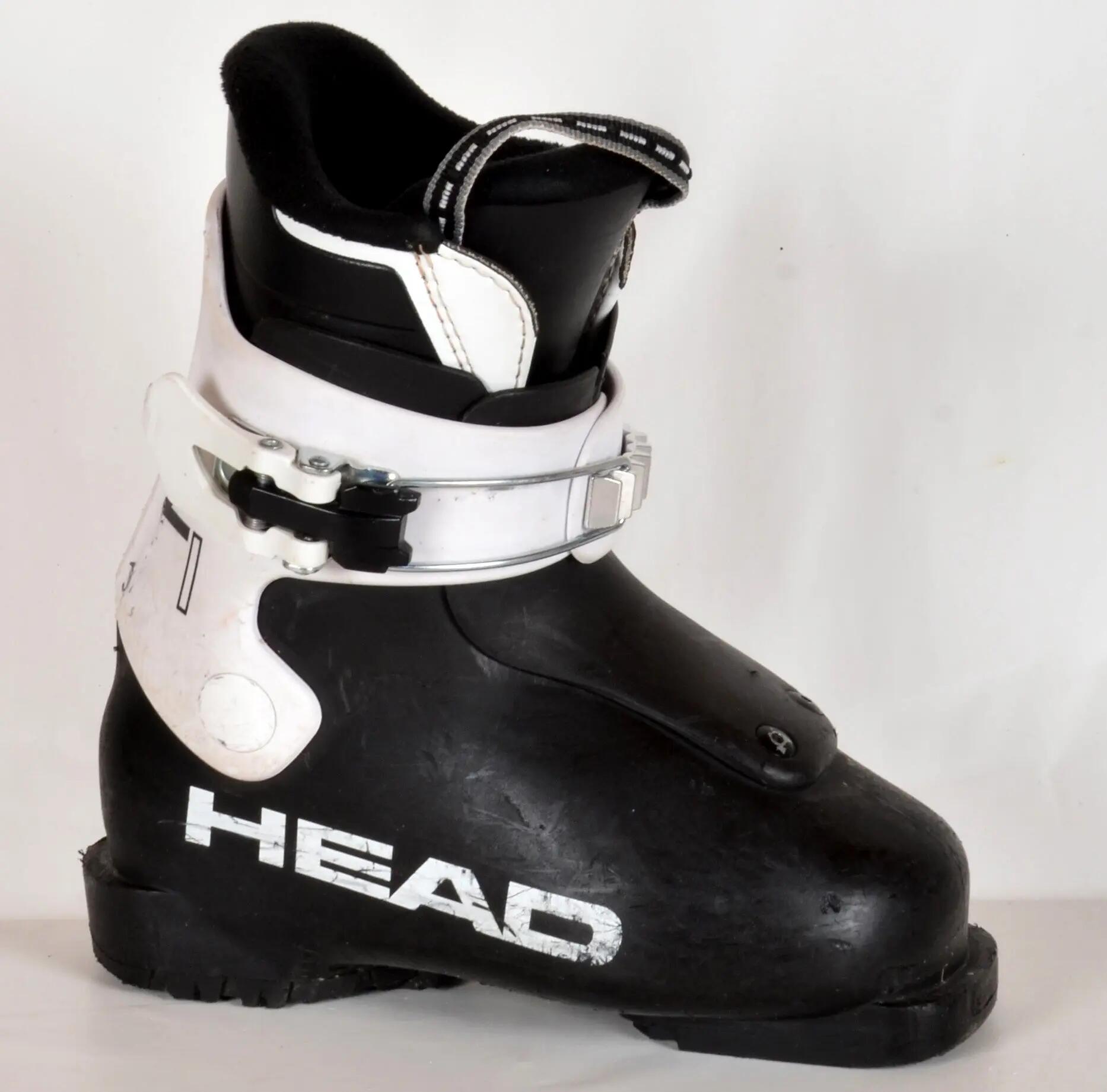 RECONDITIONNE - Chaussures de ski Junior Head Z1 white / black - BON 1/1