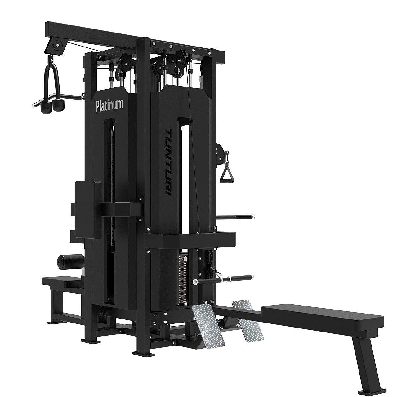 TUNTURI Tunturi Platinum 4-in1 Multi Station with Weight Stack