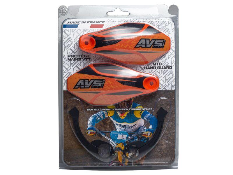 Protetor de mãos AVS - KIT DE DECORAÇÃO - laranja-preto 2/3