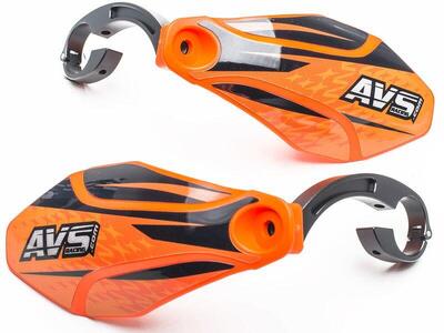 Avs hand guard - deco kit - oranje-zwart