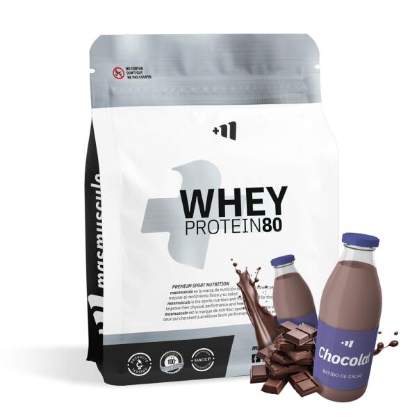 MMSUPPLEMENTS Whey Protein80 (Refill Bag) - 3 Kg Chocolat da MM Supplements