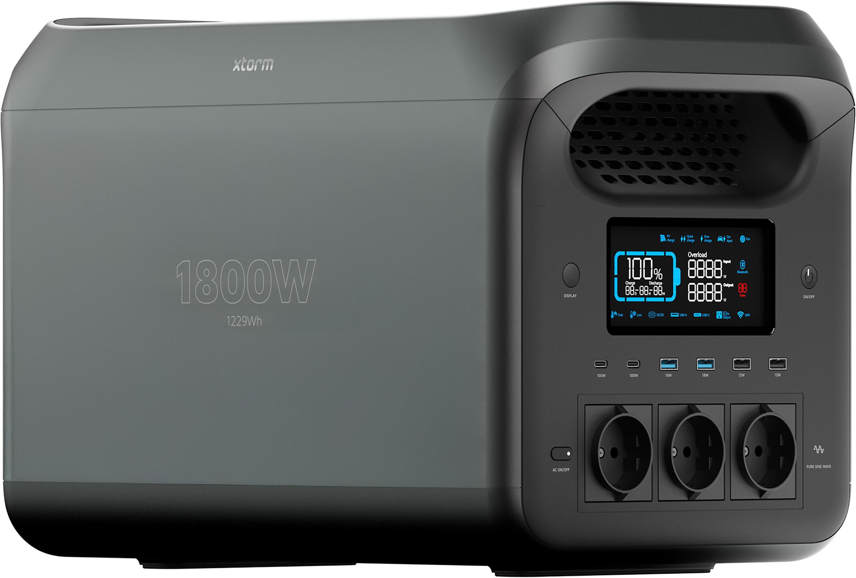Xtorm Portable Power Station 1800W 3/6