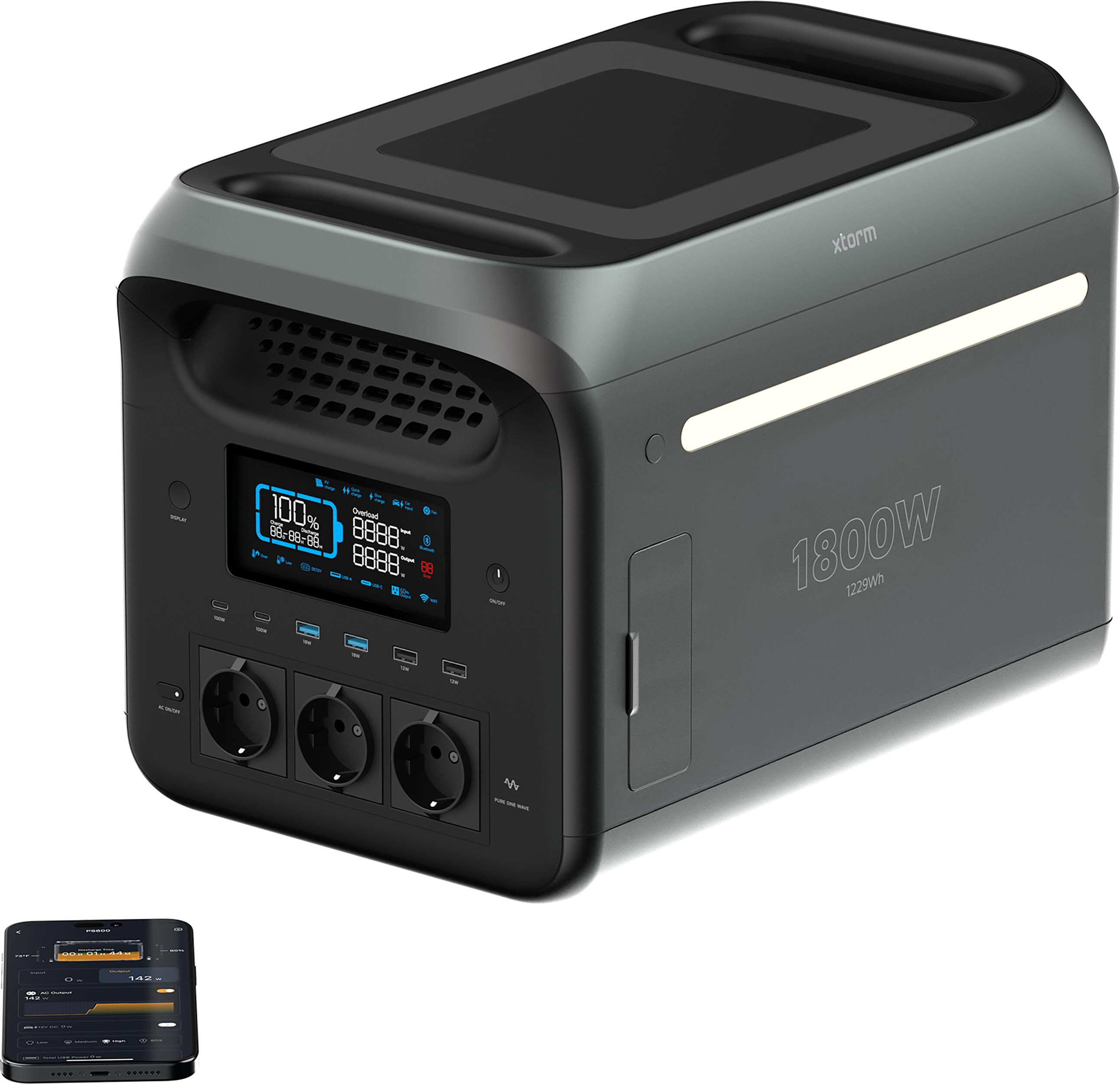 Xtorm Portable Power Station 1800W 2/6