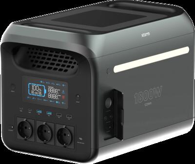 Xtorm powerstation 1800w draagbare accu met o.a 3x ac en 2x usb-c poorten, 2x dc