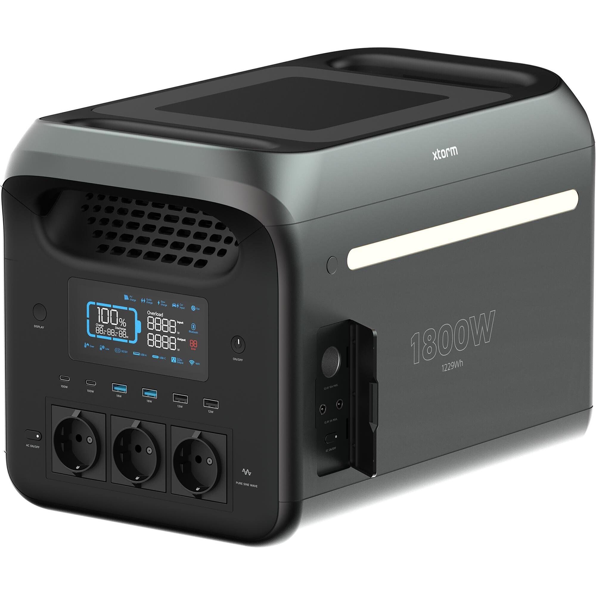 Xtorm - Xtorm Portable Power Station 1800w - Batterie Externe - Noir - Taille Unique - Decathlon