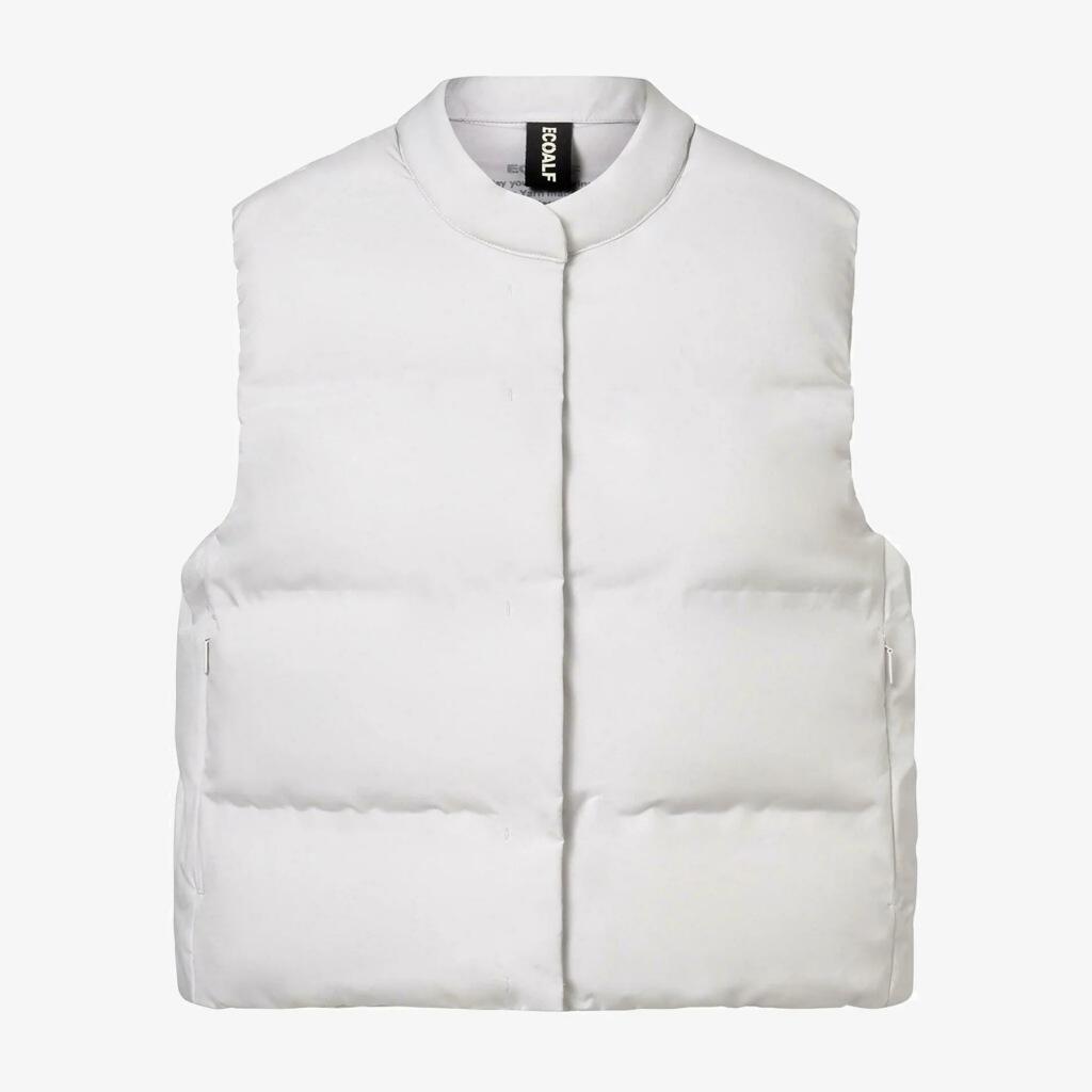 Ecoalf Modèle Pounce Vest Couleur Blanc 2/5