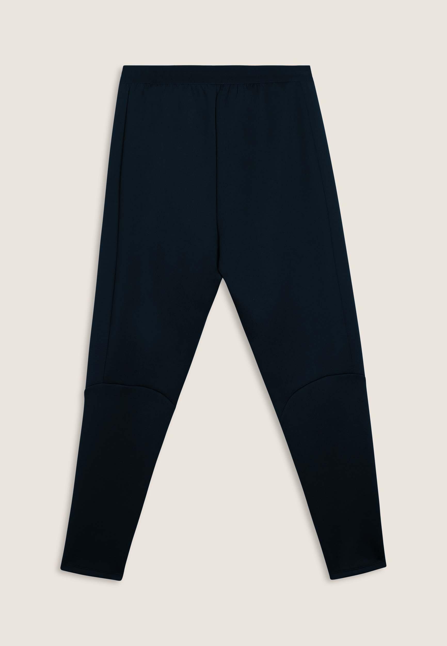 Pantaloni slim in tessuto tecnico con inserti mesh laterali 2/3