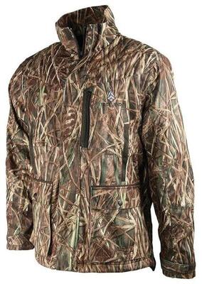 Veste de chasse chaude polaire treeland camo roseaux